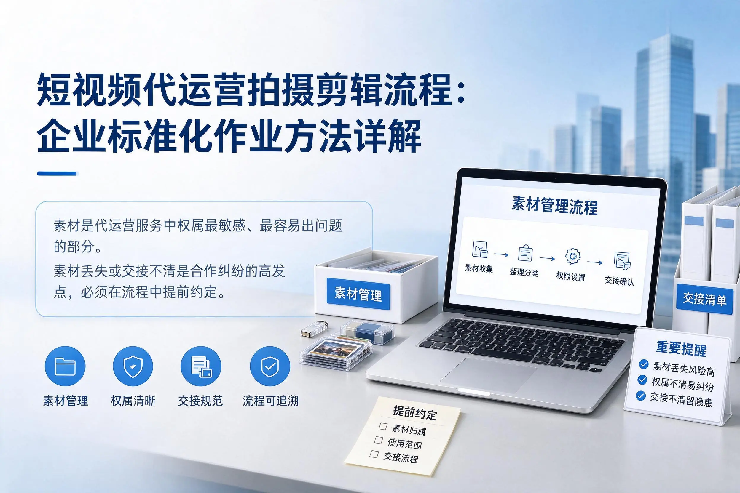 短视频代运营拍摄剪辑流程：常德企业标准化作业方法详解
