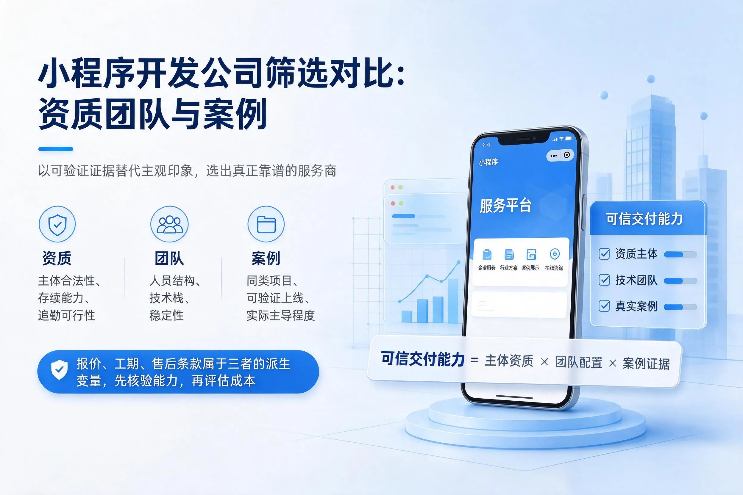 常德小程序开发公司筛选对比：资质团队与案例