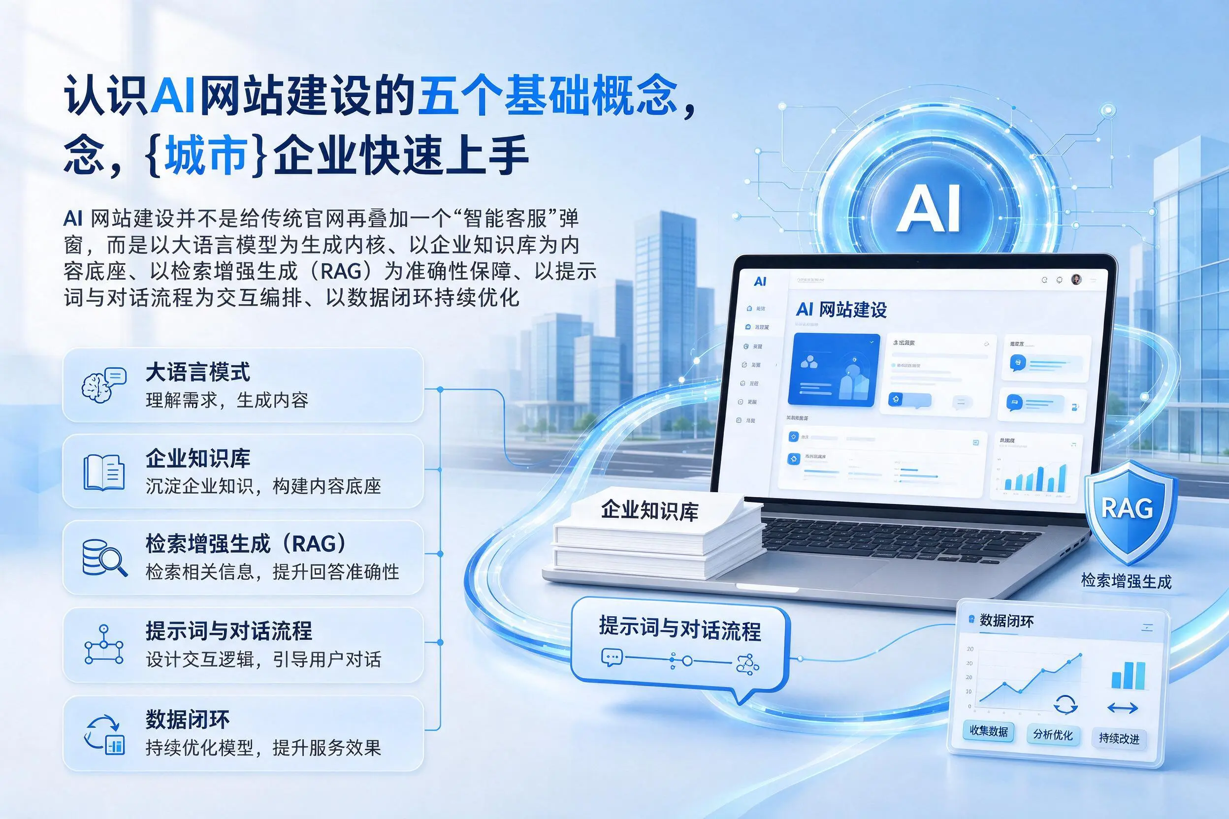 认识AI网站建设的五个基础概念，常德企业快速上手
